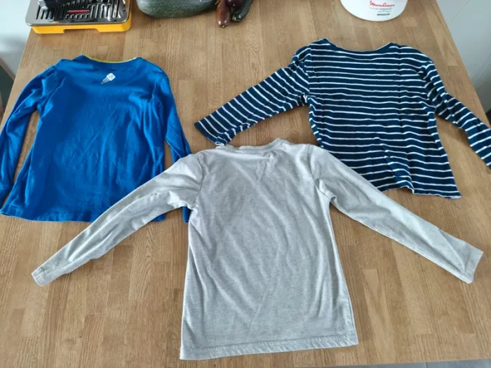 Lot 3 tee shirt manches longues garçon - photo numéro 6