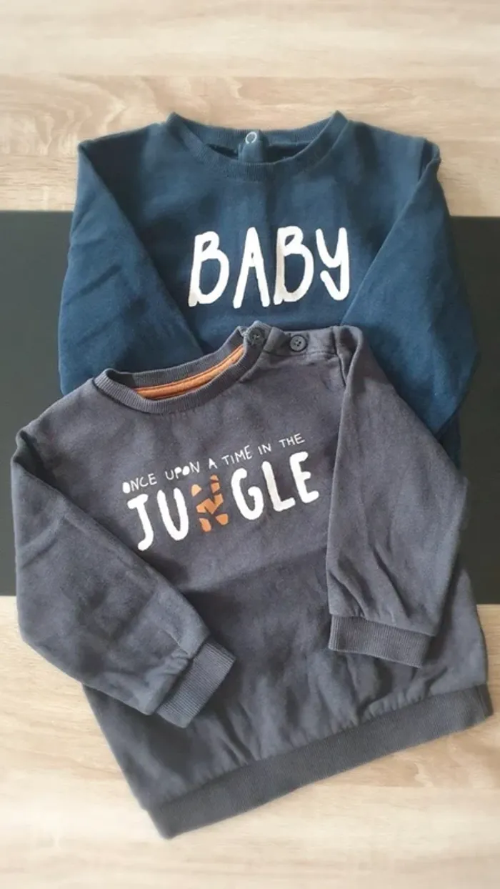 Lot de 2 pulls 24 mois