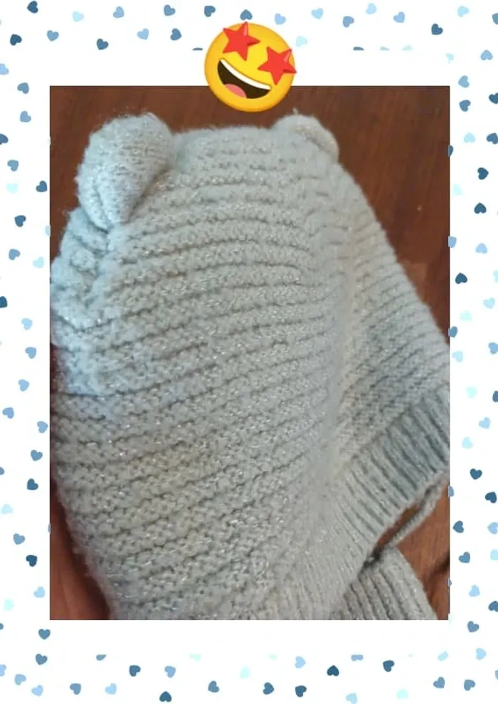Ensemble bonnet moufle - photo numéro 3