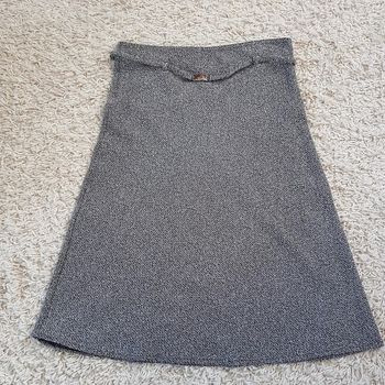 Jupe trapèze chinée