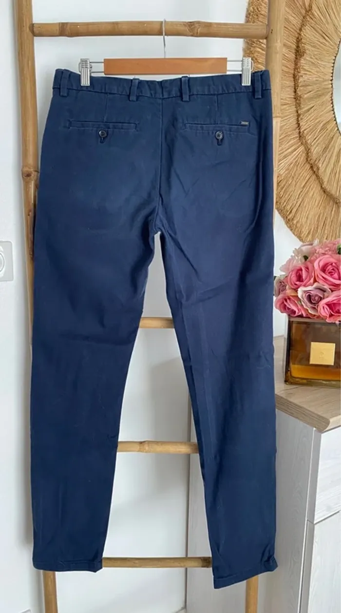 Chinos bleu marine Jules - photo numéro 3