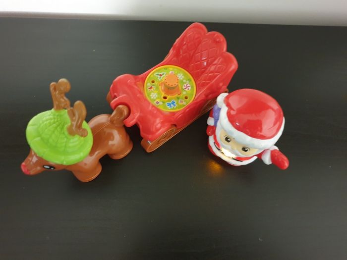 Tut tut copain "Le Père-Noël +traîneau et renne" VTech - photo numéro 4