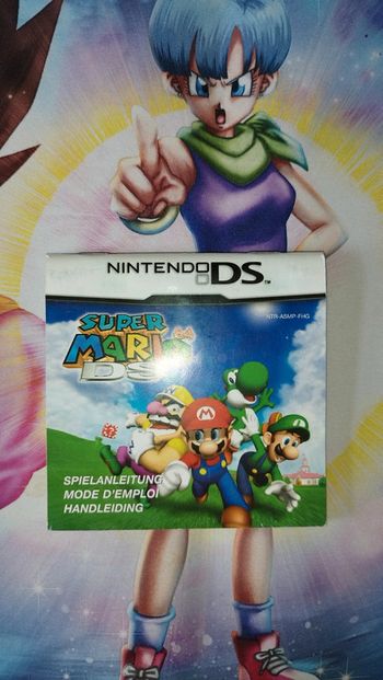 Notice pour Nintendo DS - version FHG - Super Mario 64