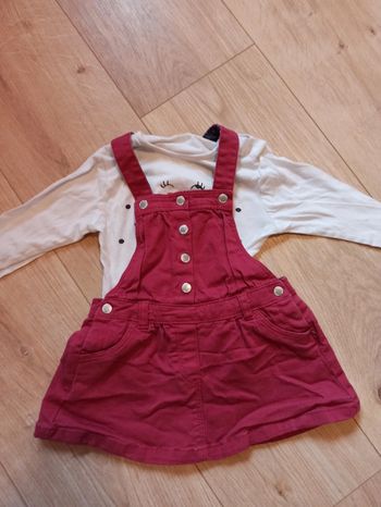 Ensemble robe et t-shirt manches longues