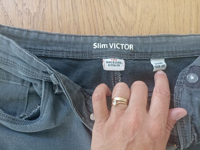 Jean slim garçon Tape à l'oeil - photo numéro 2