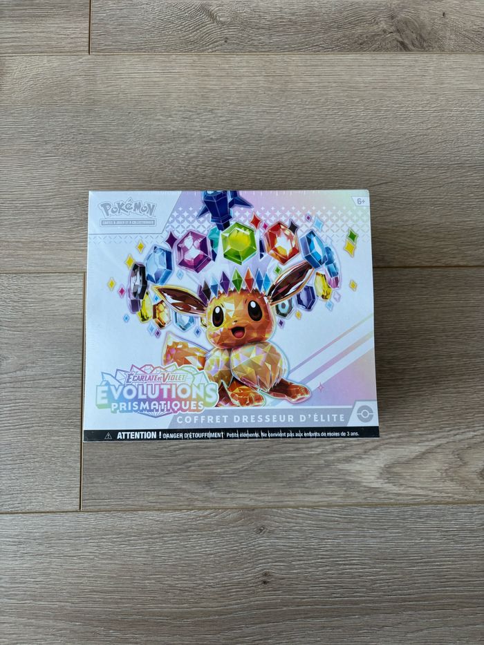 ETB évoluions prismatiques ev8.5 scellage nickel