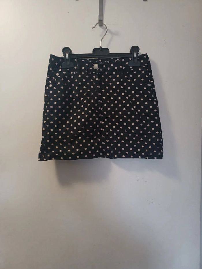 Jupe à pois 10 ans