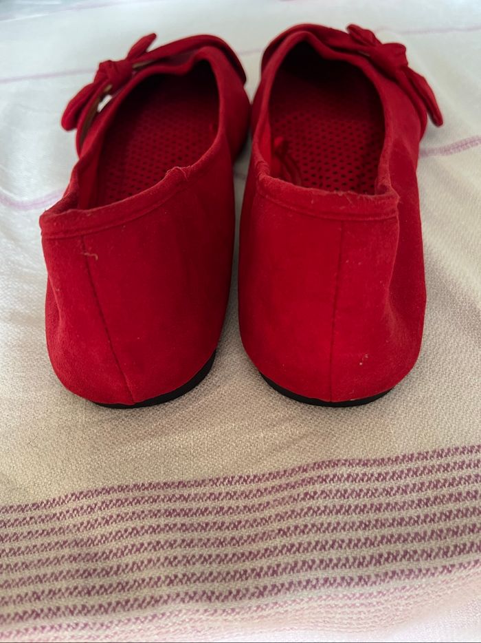 Ballerines neuves rouge 39 - photo numéro 4