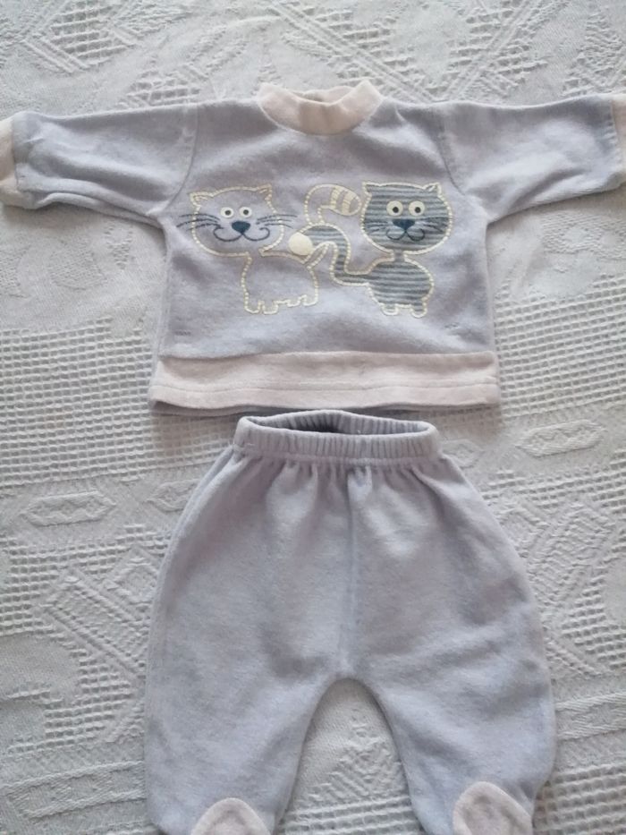 Ensemble 2 pièce été garçon 0 mois