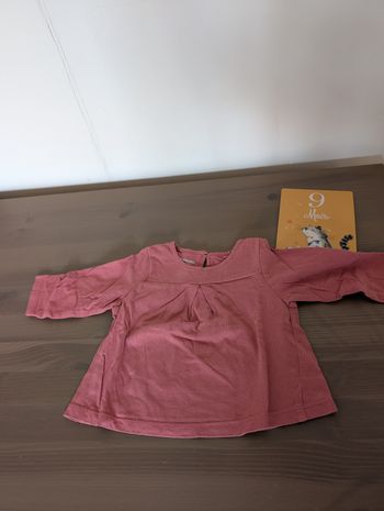 T shirt manche longue Vertbaudet 9 mois 