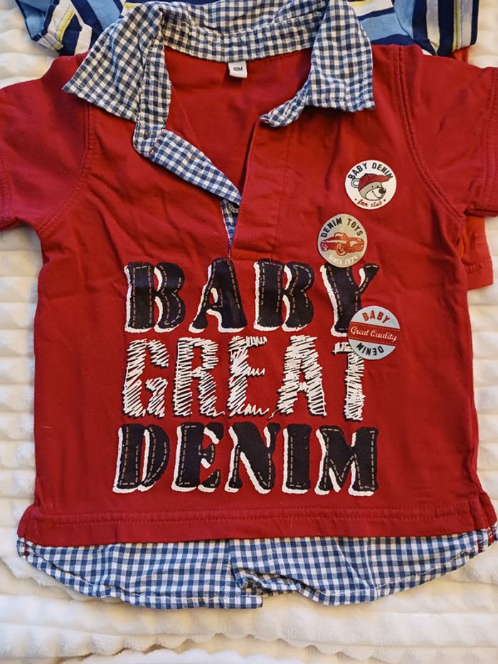 Lot tee-shirt manches courtes - photo numéro 2