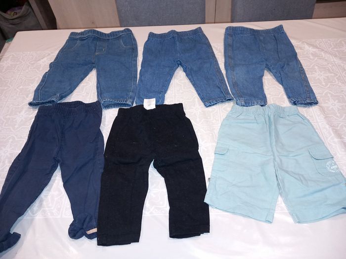 Lots pantalons 6 mois