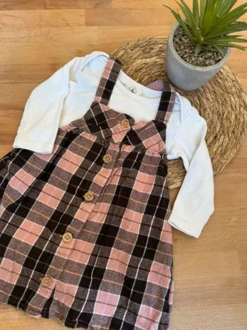 Robe avec bodie manche longu