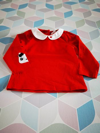 D3059 - polo fille 12 mois