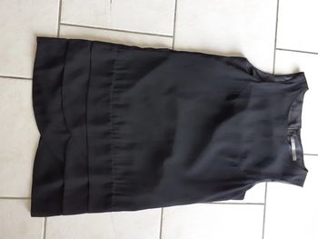 Robe habillée femme noire zara 38 taille m tbe