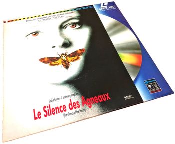Laserdisc Le Silence des Agneaux (1992) Gaumont Columbia Tri-Star France 12819