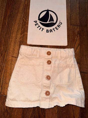 Jupe en jeans petit bateau 5 ans