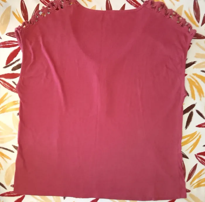 Tee-shirt Blancheporte macramé - photo numéro 5