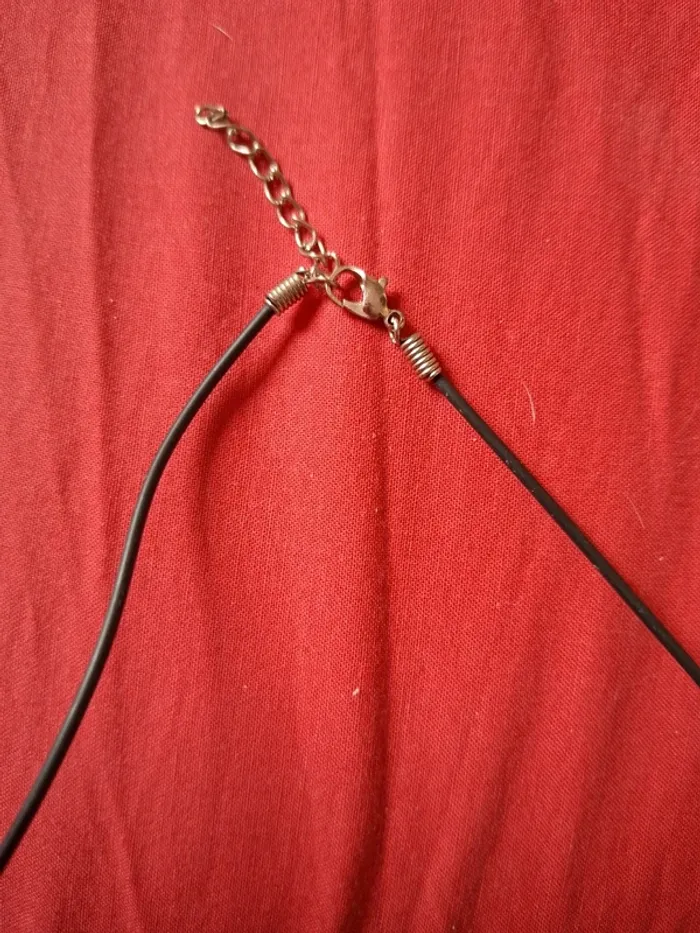 Collier cœur avec flèche - photo numéro 5