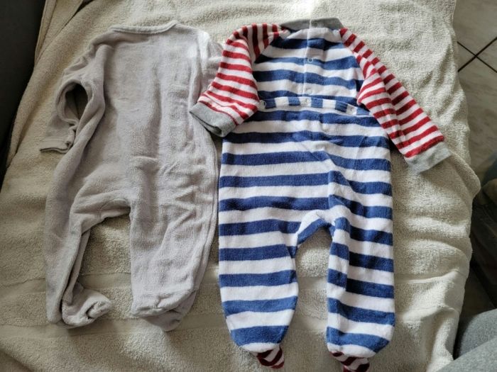 Lot de 6 pyjamas 1 mois garçon - photo numéro 9