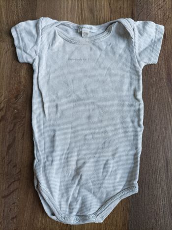 Body 6 mois beige