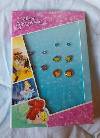 Lot de boucles d'oreilles disney ariel la petite sirene