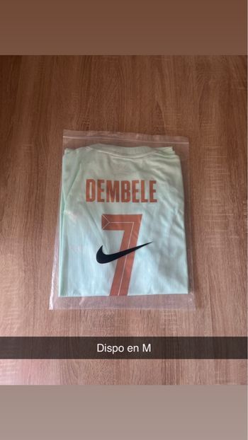 Maillot France extérieur 2026 🇫🇷 Dembélé n°7 – Taille M