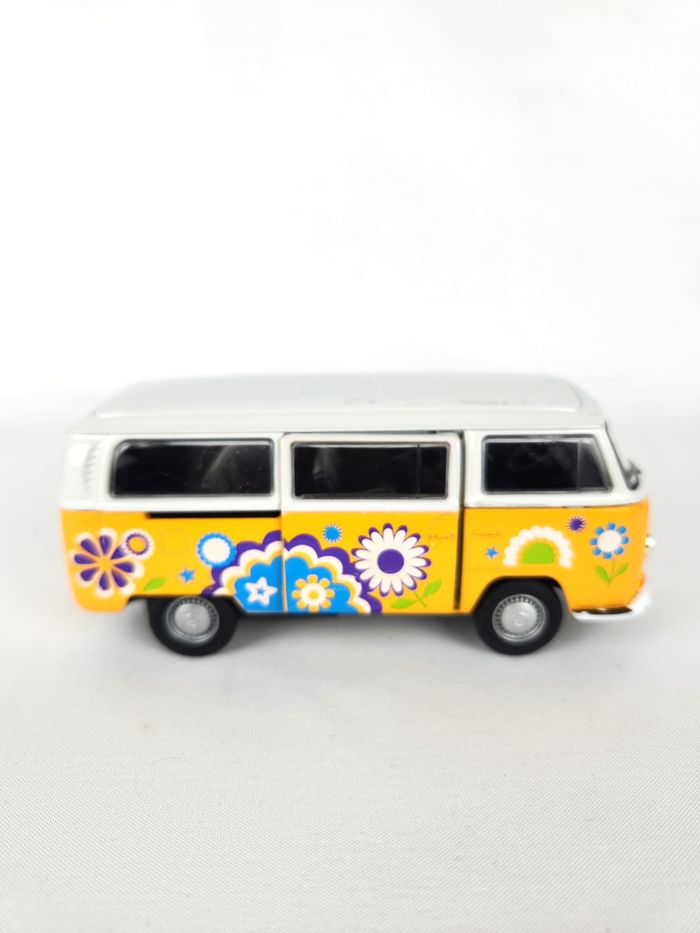 Lot 2 Bus Volkswagen Miniatures - Welly - Bleu & Jaune - photo numéro 10