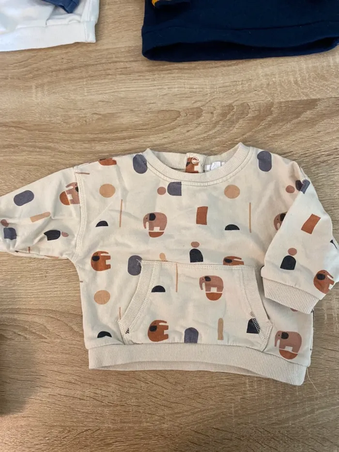 Lot de 5 pulls taille 6 mois - photo numéro 6