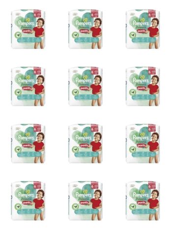 Lot de  288 Couches  Pampers Harmonie 4 - 8 kg Taille 6 Neuf