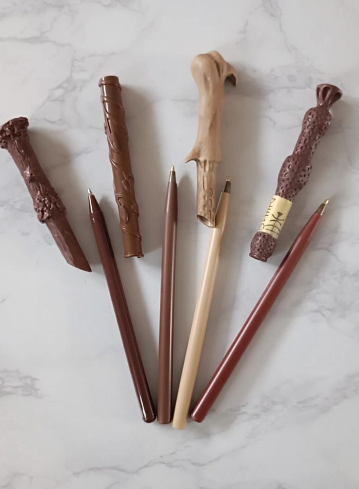 4 Stylos baguette Harry Potter