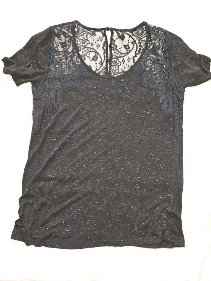 Tee-shirt à dentelle kaporal - photo numéro 2