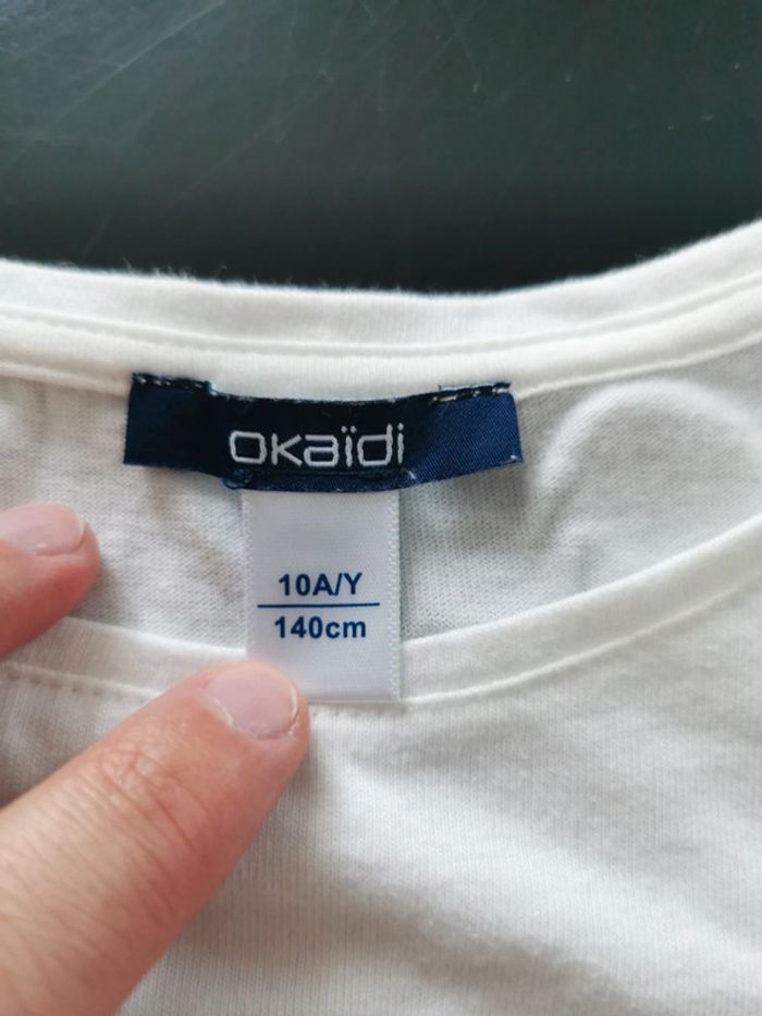 Tee-shirt Okaidi T10 ans - photo numéro 2