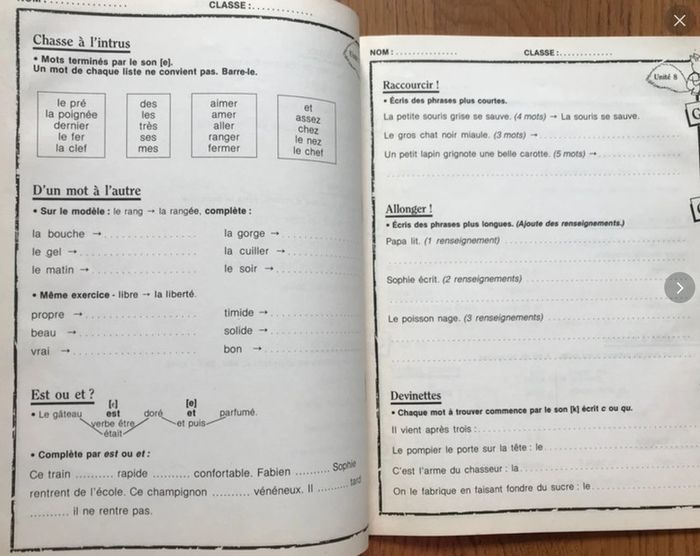 Fichier CE1 - langue française - photo numéro 2