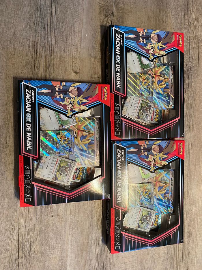 Coffret zacian ex de Nabil