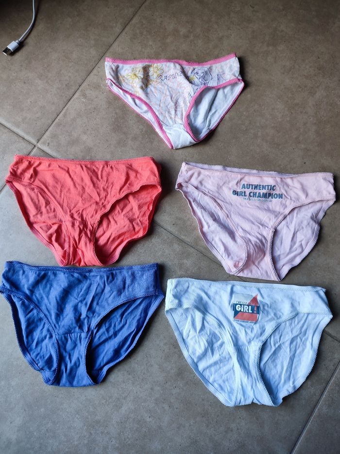 Lot 5 culottes 6-8ans