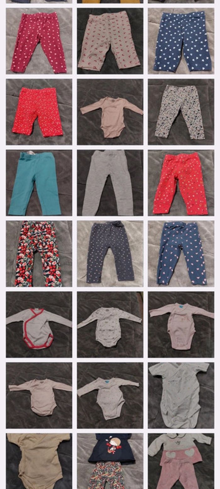 Lot de vêtements 3mois fille