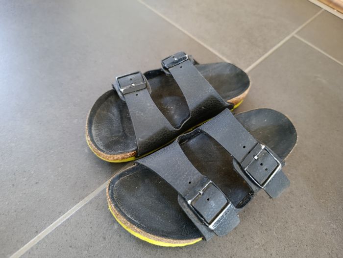 Sandales Birkenstock Arizona cuir enfant - photo numéro 3