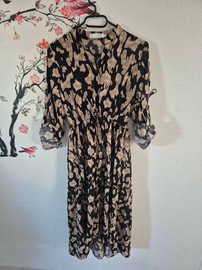 Robe femme flamant rose