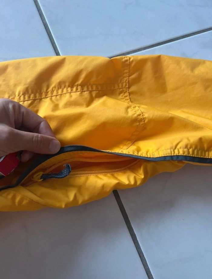 Magnifique manteau / veste Columbia Bugaboo vintage avec multiples poches taille M couleur jaune - photo numéro 7