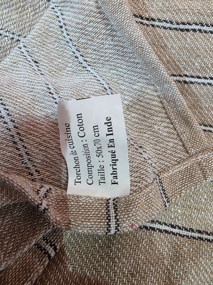 lot de 20 torchons de cuisine neufs - 100% coton (50x70) - photo numéro 2