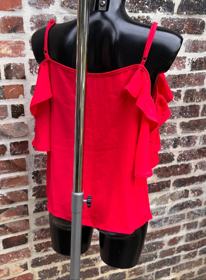 ❤️Blouse épaules dénudées à volants Taille 36 – Shein - photo numéro 5