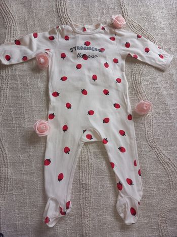 Pyjama fin fille 9 mois