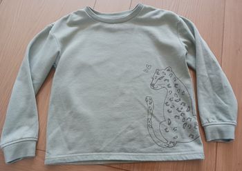 Sweat vert panthère