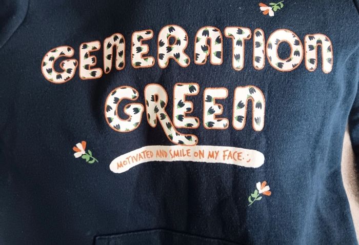 Robe pull gemo a capuche 10ans en bon etat - photo numéro 3