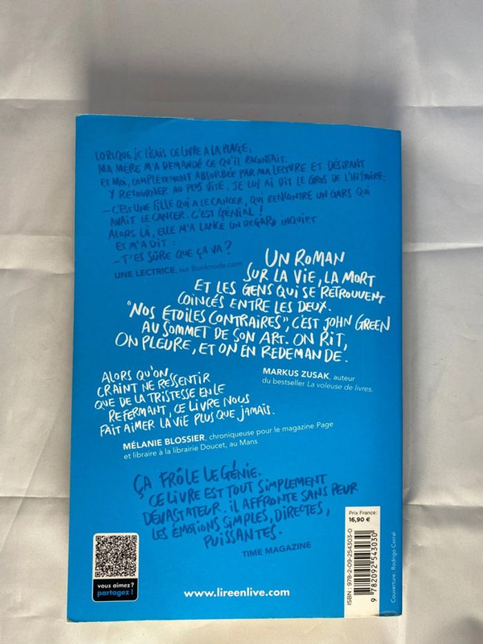 Nos étoiles contraires de John Green - photo numéro 2