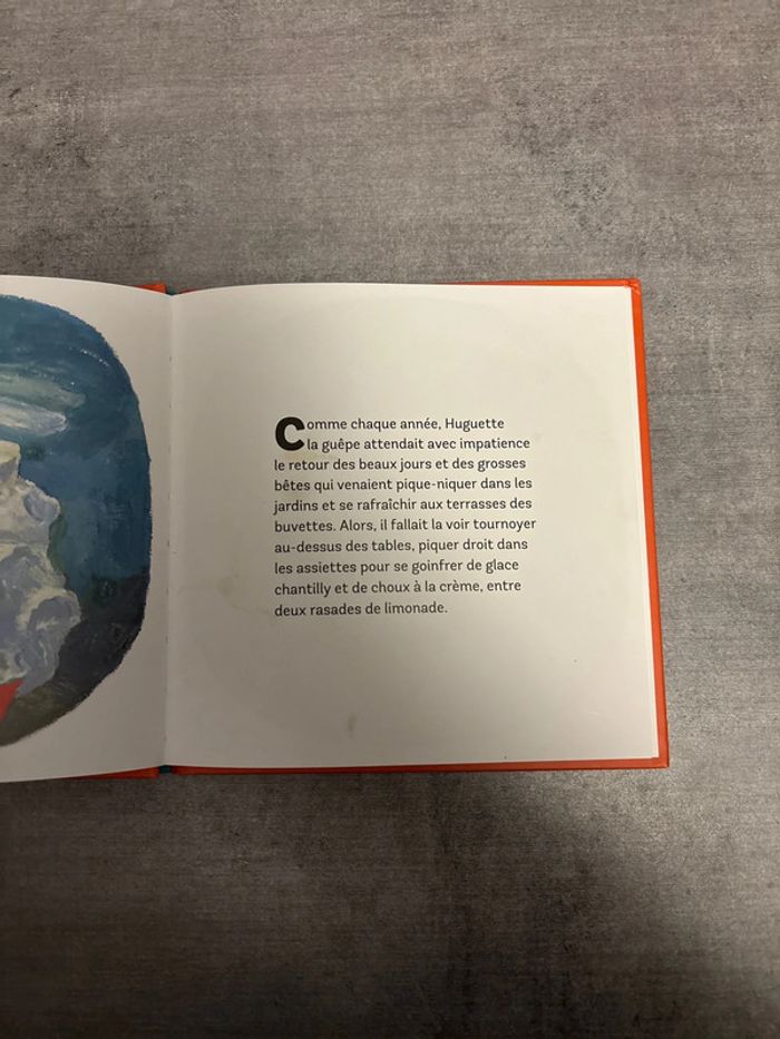 Livre les drôles de petites bêtes, Huguette, la guêpe - photo numéro 4