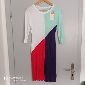 Robe quadricolore t36/38