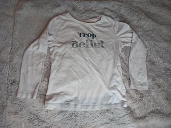 T-shirt manche longue trop belle