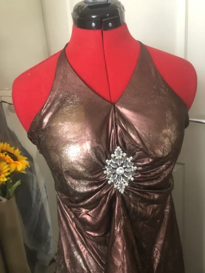 Robe de soirée T40 femme 👗 - photo numéro 3